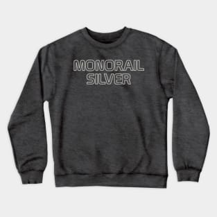 Monorail Silver Crewneck Sweatshirt